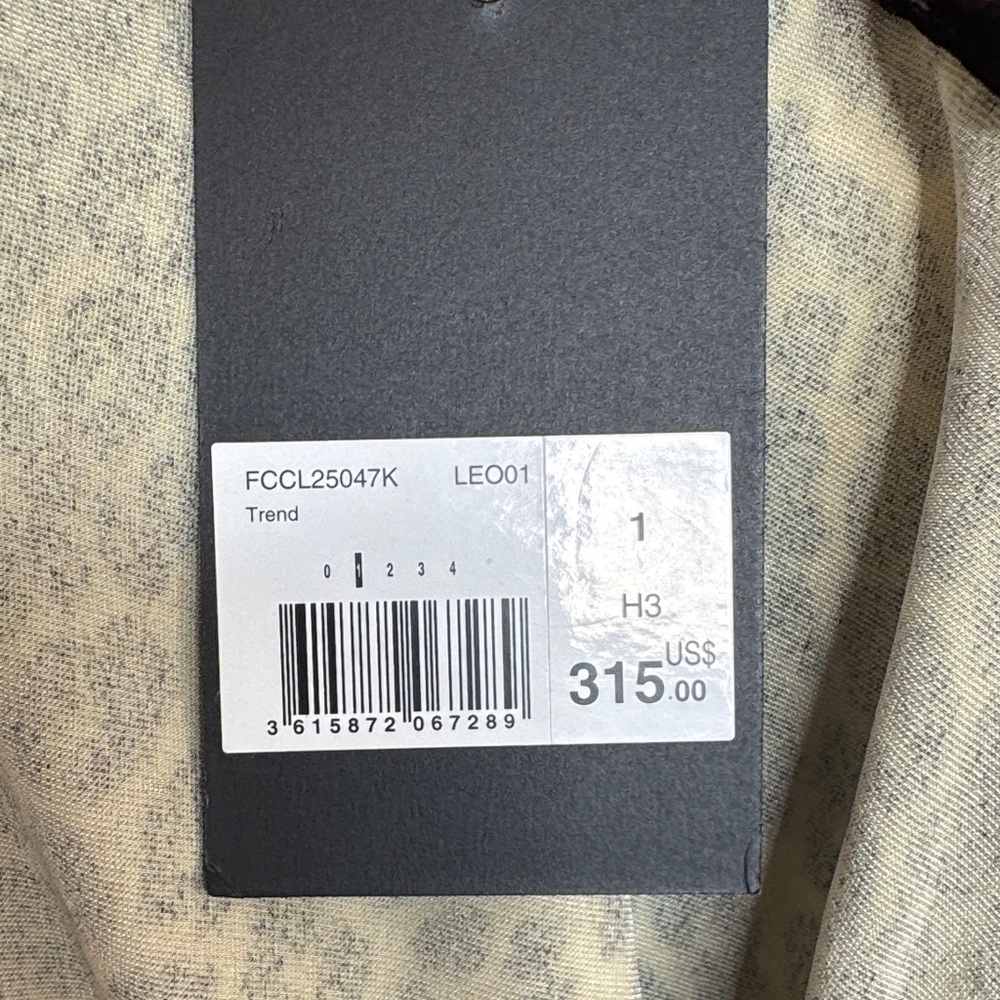 KOOPLES VELVET LEOPARD Women's Shirt/Jacket NWT - Picture 2 of 9